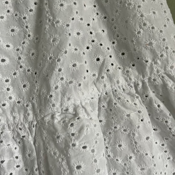 Eyelet Beach Coverup Skirt - Picture 3 of 3